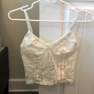 Sports tape lace cami from misguided